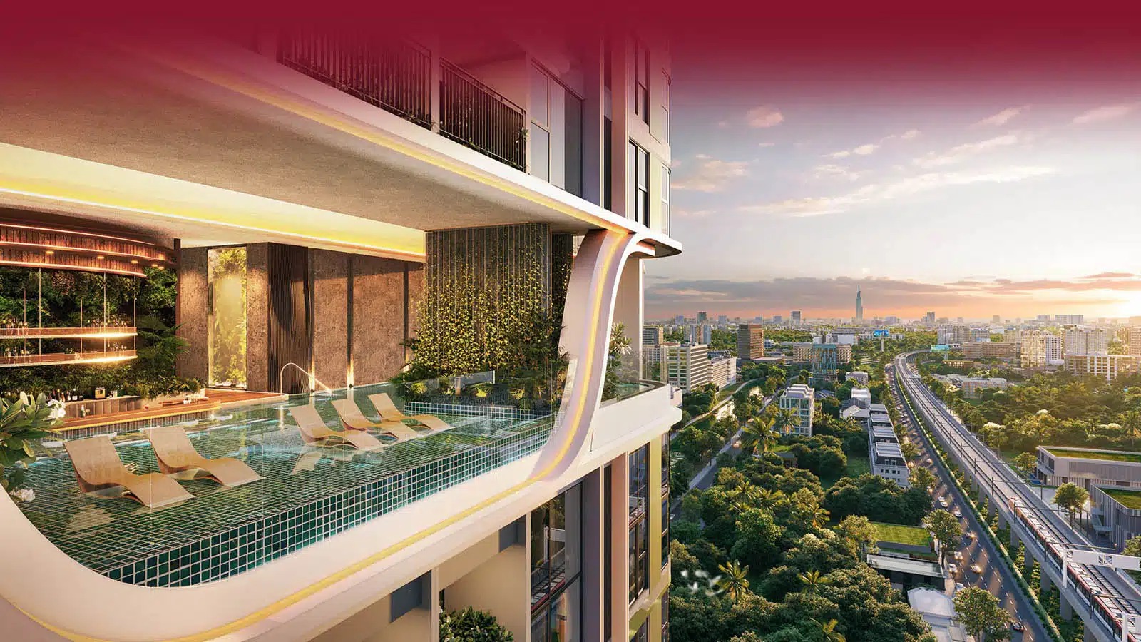 Sky Pool Lusso Saigon