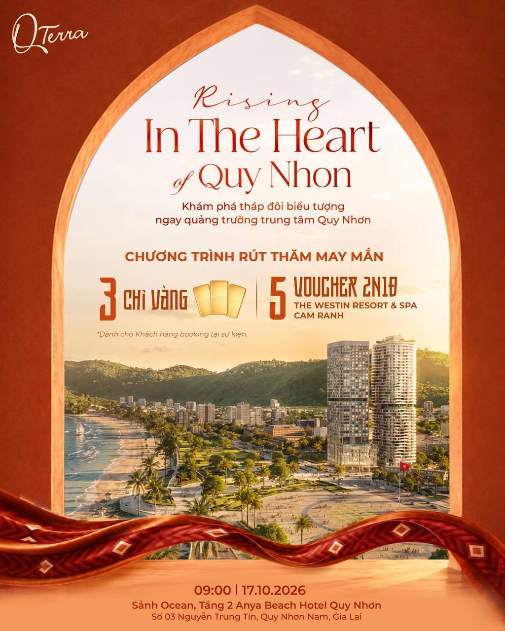 Rising In The Heart of Quy Nhơn: sự kiện Q'Terra sáng 17/10