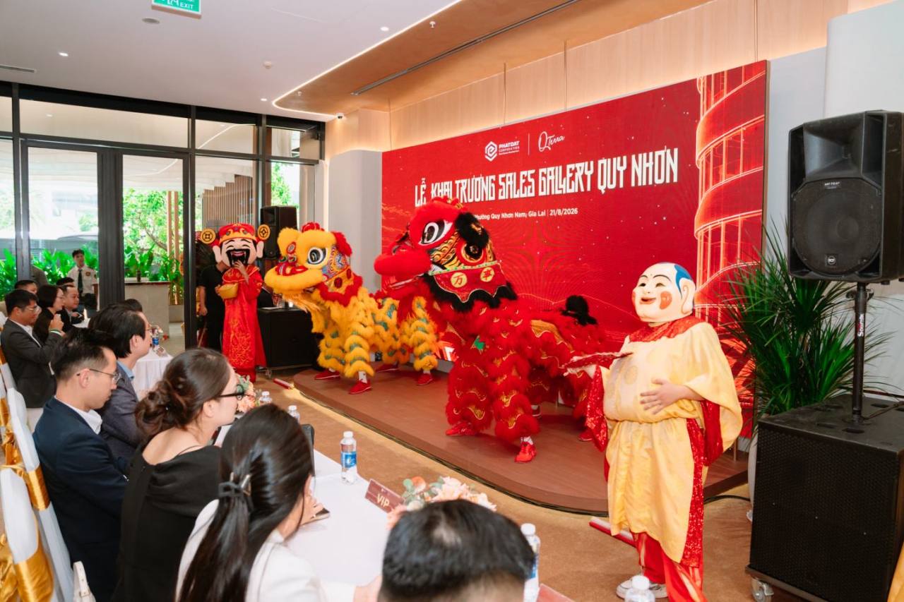 Sales Gallery Q'Terra Quy Nhơn chính thức khai trương, đón khách tham quan